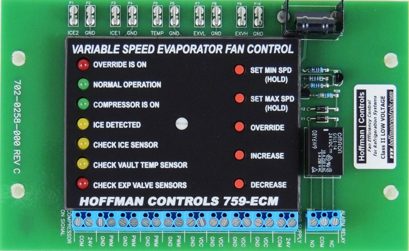 Hoffman Controls 759-ECM Refrigeration Evaporator Fan Controller