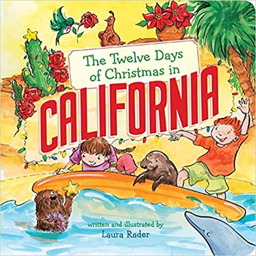 Paradise Clay STL285 The Twelve Days of Christmas in California - Book