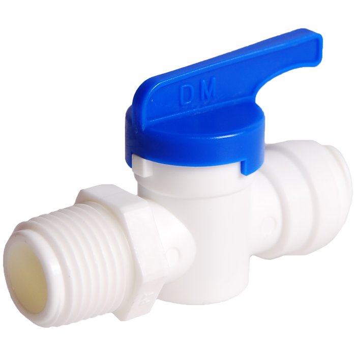 Legend Valves 465-075 1/4" Mini-Loc MNPT Transition Straight Ball Valve