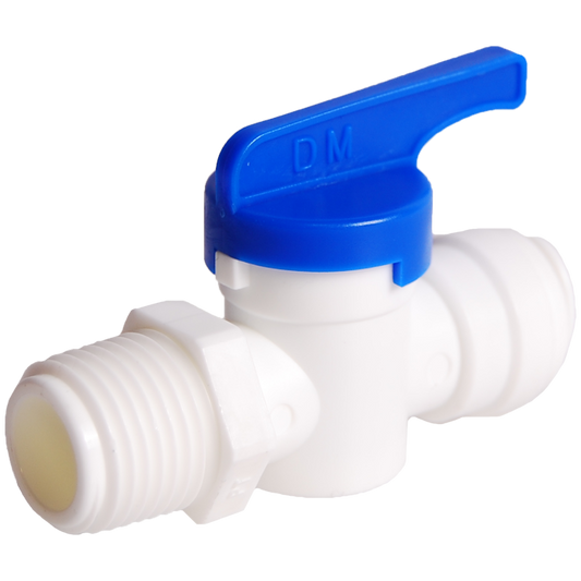 Legend Valves 465-075 1/4" Mini-Loc MNPT Transition Straight Ball Valve