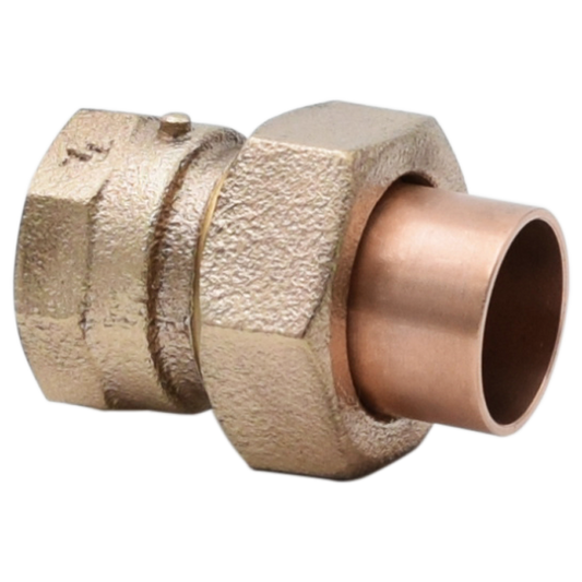 Legend Valves 302-317NL 3/4" No Lead Cast Brass Sweat x FNPT Large-Pattern Union