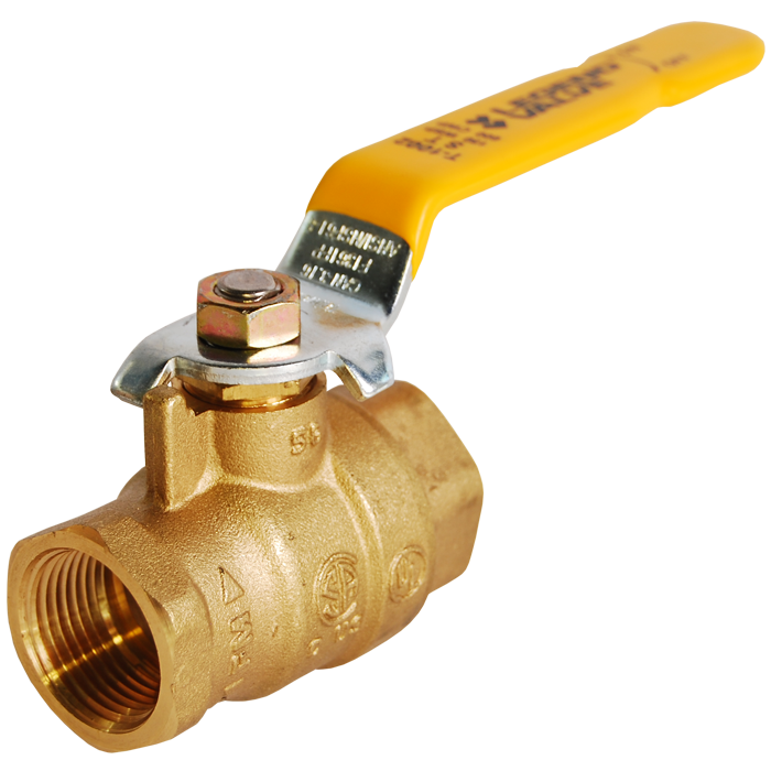 Legend Valves 101-723 1/2" Forged Brass Full Port Ball Valve with Stainless Steel Ball and Stem