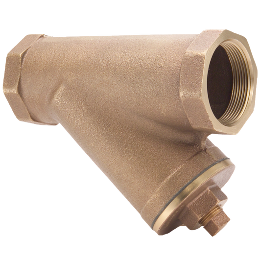 Legend Valves 105-501NL 1/4" No Lead Cast Bronze Y-Strainer