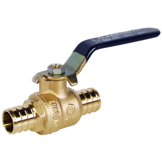 Legend Valves 101-574NL 2" No Lead DZR Forged Brass Crimp/Cinch PEX Ball Valve