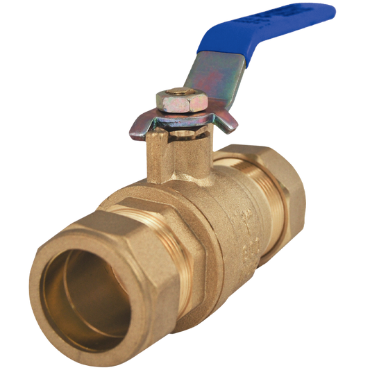 Legend Valves 101-453NL 1/2" No Lead Forged Brass Full Port Compression Ball Valve