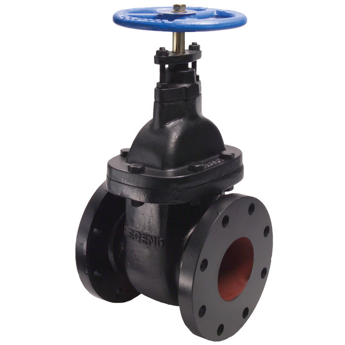 Legend Valves 116-106 6" Cast Iron Non-Rising Stem Gate Valve
