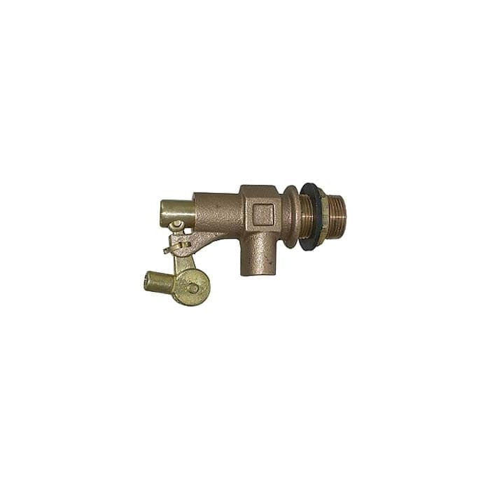 Legend Valves 111-237 1-1/2" (3/8" - 16) Cast Bronze FNPT x Plain Float Valve