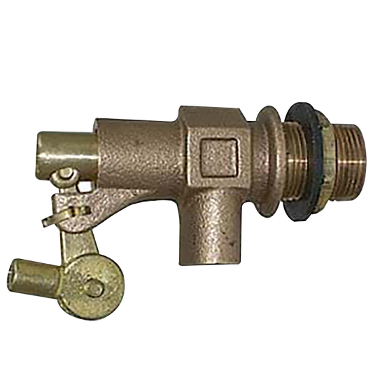 Legend Valves 111-243 1/2" (1/4" - 20) Cast Bronze MNPT x MNPT Float Valve