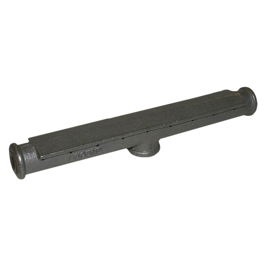 Legend Valves 102-830 1/2" Black Cast Iron T-Style Natural Gas Burner Bar