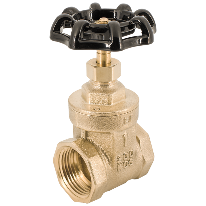 Legend Valves 104-305 1" Forged Brass Gate Valve