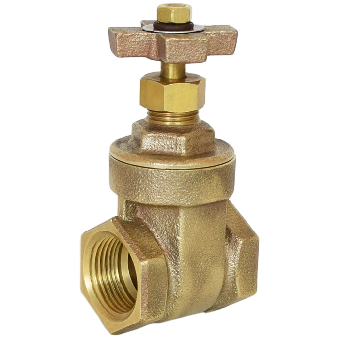 Legend Valves 104-734 3/4" Forged Brass Economy Gate Valve with Cross Handle