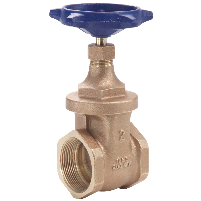 Legend Valves 104-654 3/4" Cast Bronze Screw-Over Non-Rising Stem Gate Valve