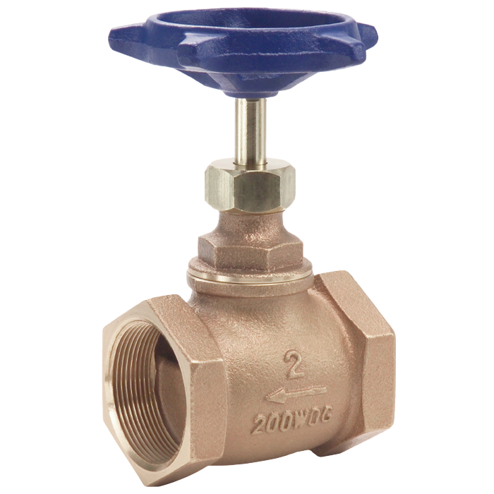Legend Valves 103-106NL 1-1/4" No Lead Cast Bronze Rising Stem Globe Valve