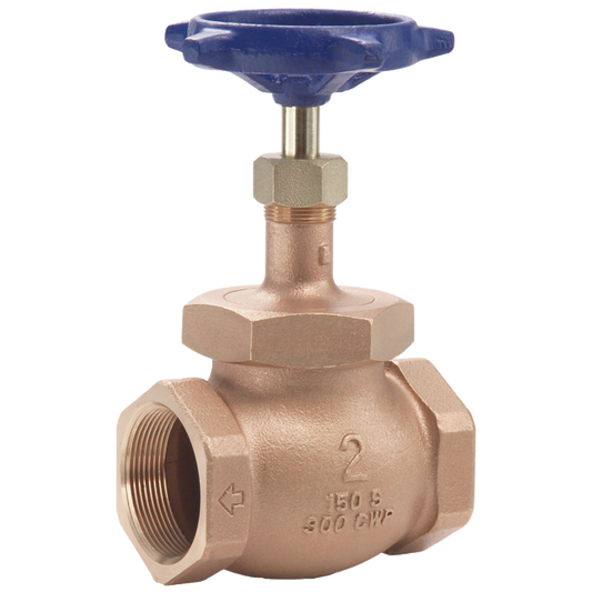 Legend Valves 103-115 1" Cast Bronze Rising Stem Union Bonnet Globe Valve