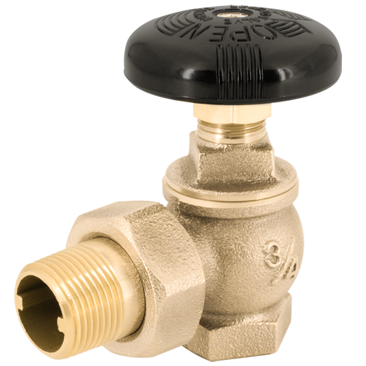 Legend Valves 110-103 1/2" Cast Bronze Steam Radiator Angle Valve