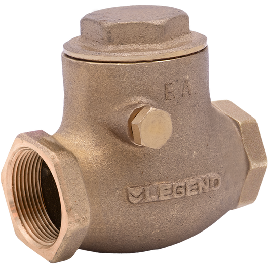 Legend Valves 105-101 1/4" Forged Brass Swing Check Valve