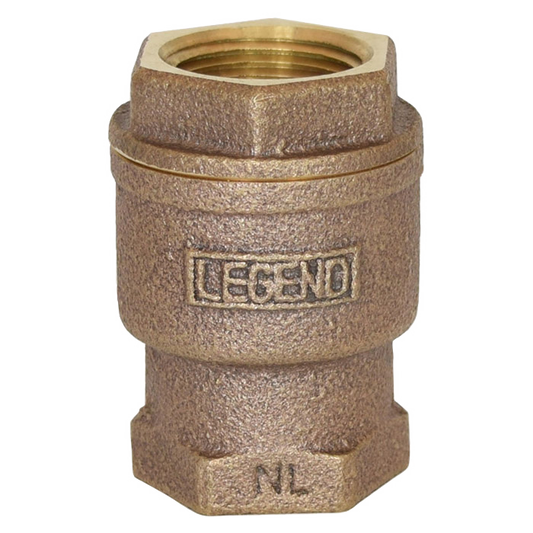 Legend Valves 105-443 1/2" Cast Bronze In-Line Check Valve
