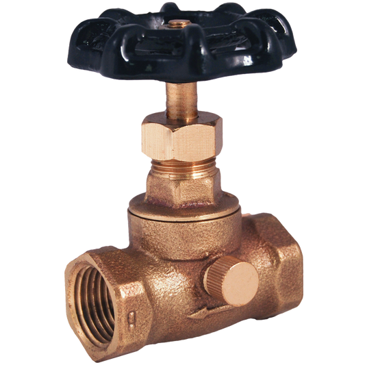 Legend Valves 107-123NL 1/2" No Lead Forged Brass Stop and Waste Valve