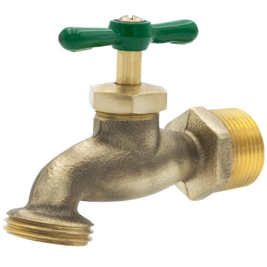 Legend Valves 107-263NL 1/2" No Lead Brass Heavy Pattern Hose Bibb