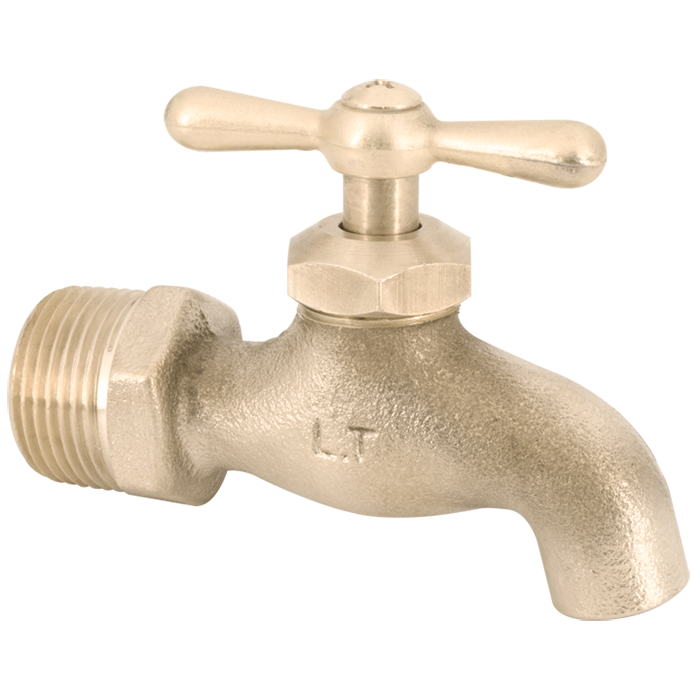 Legend Valves 107-173 1/2" Brass Plain End Hose Bibb