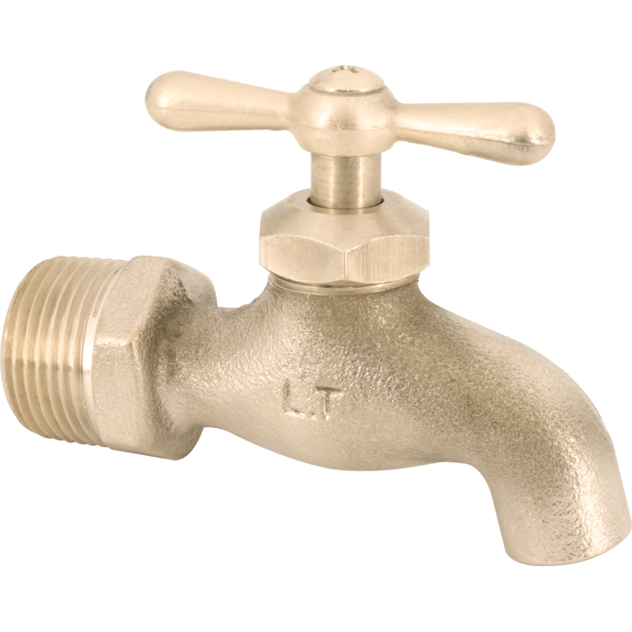Legend Valves 107-173NL 1/2" No Lead Cast Plain End Hose Bibb