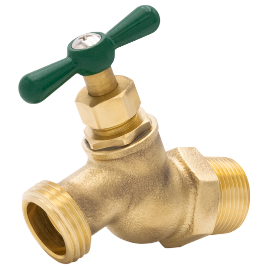 Legend Valves 107-267 1/2" Bronze Heavy-Pattern No-Kink Hose Bibb