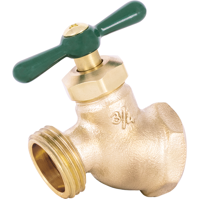 Legend Valves 107-213 1/2" Brass No-Kink Hose Bibb