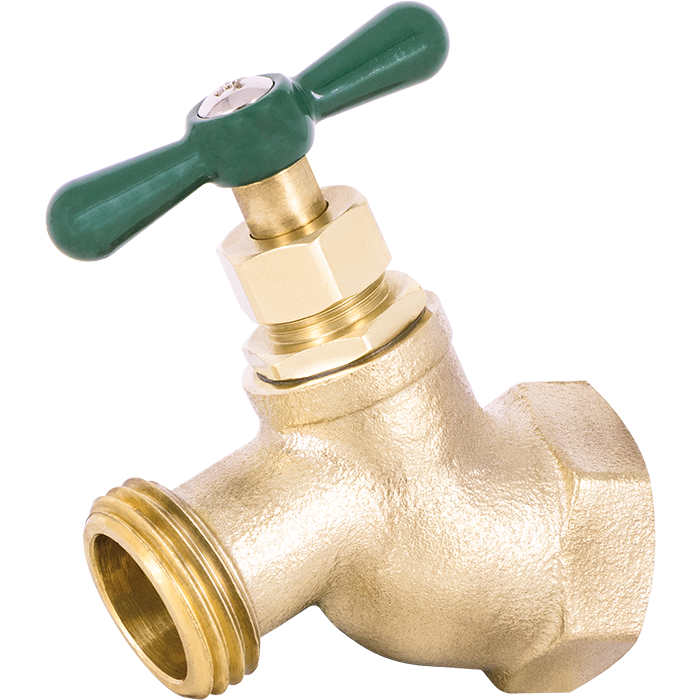 Legend Valves 107-270 1/2" Bronze Heavy-Pattern No-Kink Hose Bibb