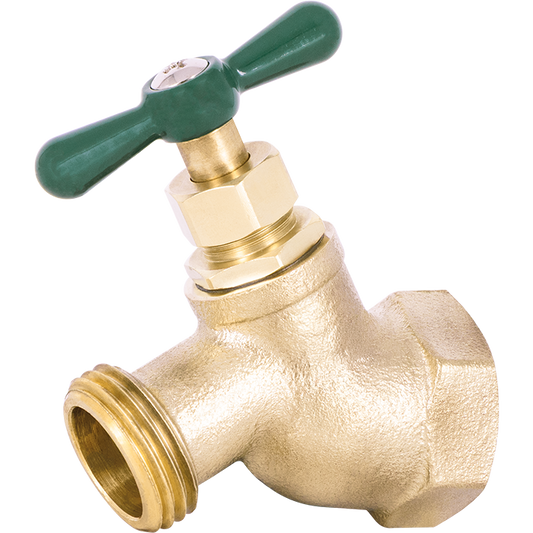 Legend Valves 107-270 1/2" Bronze Heavy-Pattern No-Kink Hose Bibb