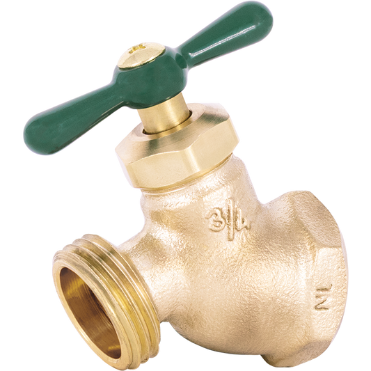 Legend Valves 107-214NL 3/4" No Lead Brass No-Kink Hose Bibb