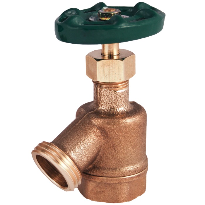 Legend Valves 107-243 1/2" Cast Brass Bent-Nose Garden Valve