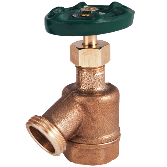 Legend Valves 107-245 1" Cast Brass Bent-Nose Garden Valve
