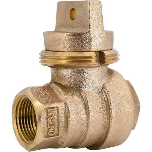 Legend Valves 314-304NL 3/4" No Lead Cast Bronze Water Service FNPT Minneapolis Pattern Curb Stop Valve