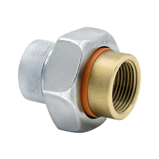 Legend Valves 301-324NL 3/4" No Lead Brass x Galvanized Steel Dielectric Union