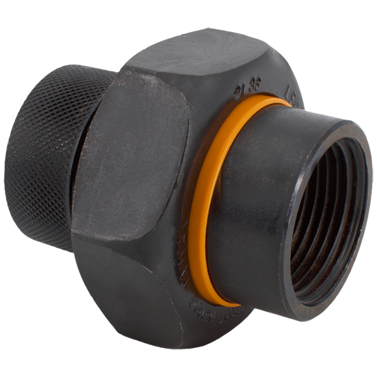 Legend Valves 301-334 3/4" Black Forged Carbon Steel Gas Service Dielectric Union