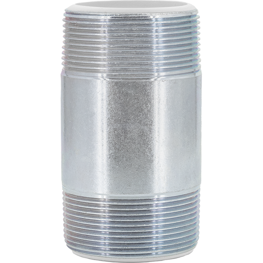 Legend Valves 301-506 1-1/2" x 4" Galvanized Steel Dielectric Nipple
