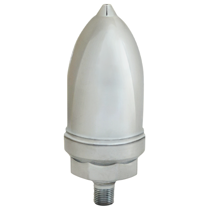 Legend Valves 110-302 1/8" Chrome-Plated Forged Brass Straight-Pattern Steam Air Vent