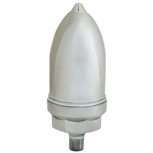 Legend Valves 110-302 1/8" Chrome-Plated Forged Brass Straight-Pattern Steam Air Vent