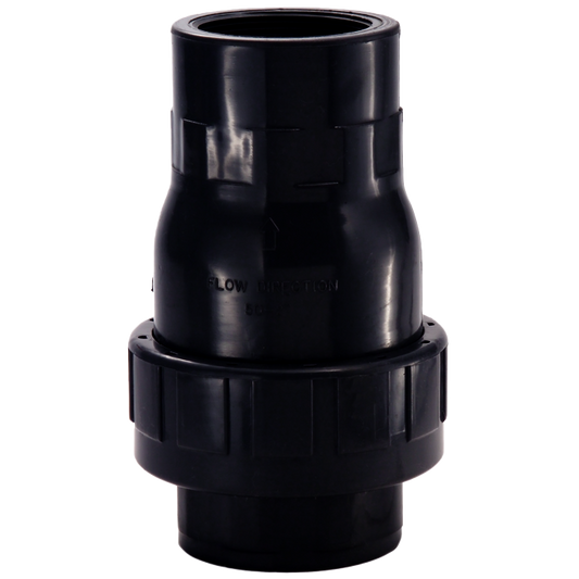Legend Valves 201-277 1-1/2" UPVC Single-Union Ball-Cone Check Valve