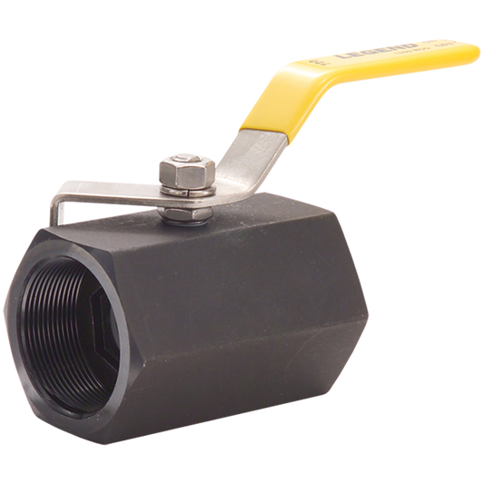 Legend Valves 113-205 1" Carbon Steel One-Piece Conventional Port Ball Valve