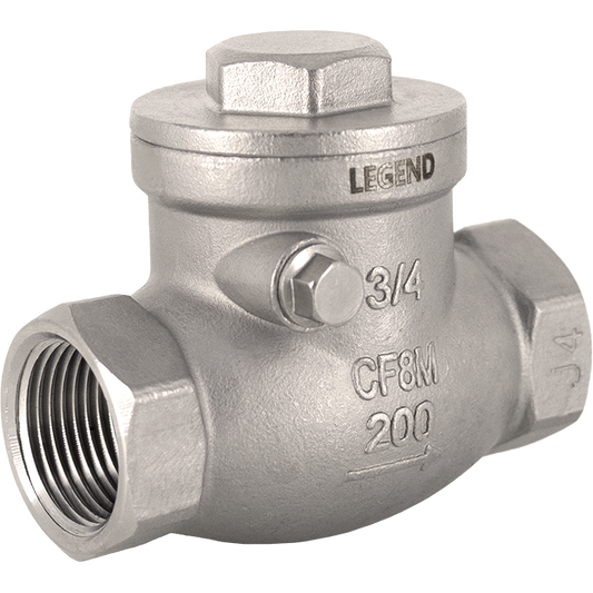 Legend Valves 113-433 1/2" 316 Stainless Steel Check Valve