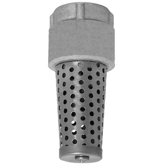 Legend Valves 113-466 1-1/4" 304 Stainless Steel Foot Valve with Screen