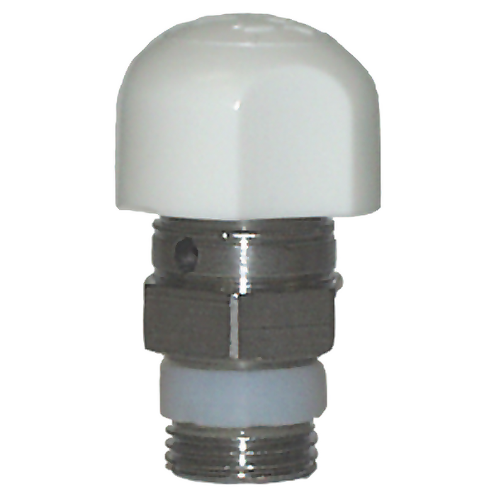 Legend Valves 110-337 1/8" Chrome-Plated Forged Brass Manually-Adjustable Hot Water & Steam Air Vent