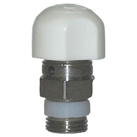 Legend Valves 110-337 1/8" Chrome-Plated Forged Brass Manually-Adjustable Hot Water & Steam Air Vent