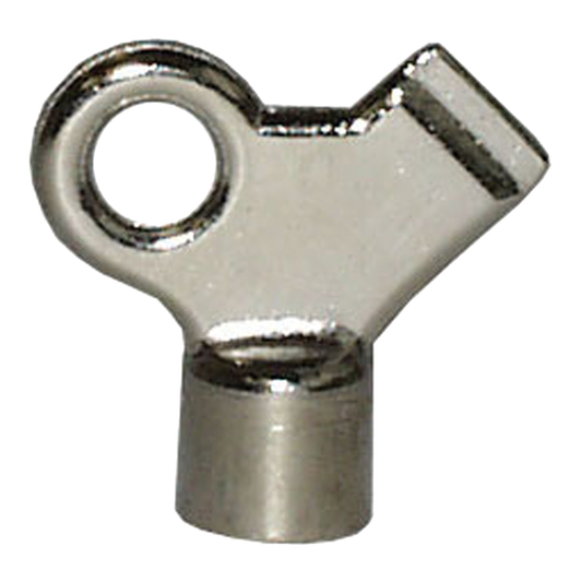 Legend Valves 110-340 One-size Chrome-Plated Brass Coin Key for T-77 Air Vents
