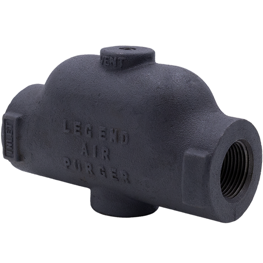 Legend Valves 110-345 1" Painted Cast Iron Air Purger