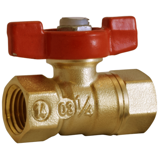 Legend Valves 101-540 1/8" Forged Brass MICRO BALL Valve with Tee Handle