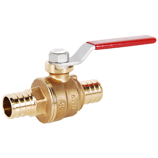 Legend Valves 101-587NL 1" No Lead Forged Brass Crimp/Cinch PEX Ball Valve