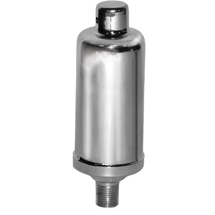 Legend Valves 110-322 1/8" Chrome-Plated Forged Brass Economy Straight-Pattern Steam Air Vent