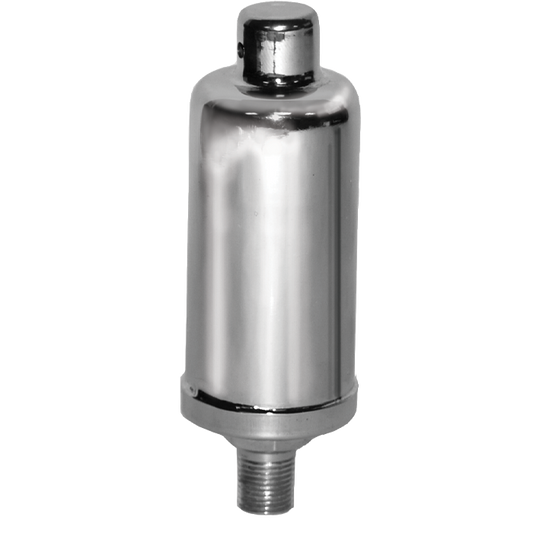 Legend Valves 110-322 1/8" Chrome-Plated Forged Brass Economy Straight-Pattern Steam Air Vent